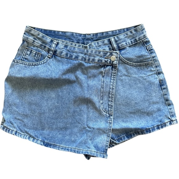 SHEIN Denim Skort – Size 30 - Picture 1 of 15